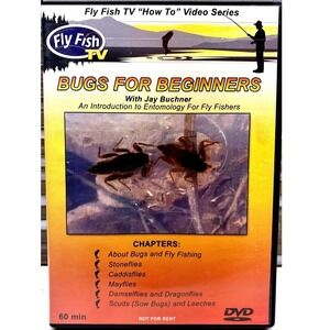 Bugs for Beginners DVD Fly Fish TV How To Video Series With Jay Buckner